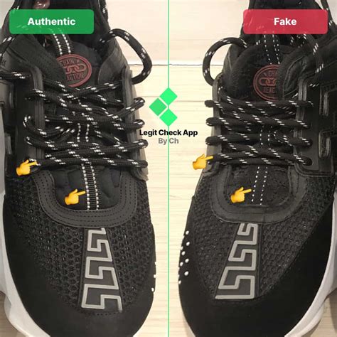 how to spot fake versace chain reaction|Versace chain reaction twill.